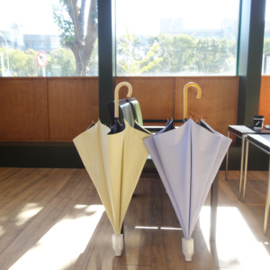 长柄雨伞直杆防水套加厚自动男晴雨两用黑胶防晒女学生弯把广告伞