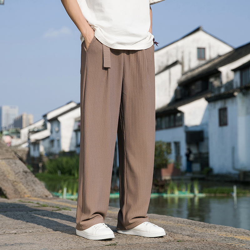 2024新款男风时尚宽松休闲长裤414-K28-P45，男装休闲裤，四季星座414