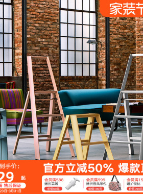 利快日本梯子家用室内折叠梯加厚铝合金人字梯长谷川小马凳梯凳子