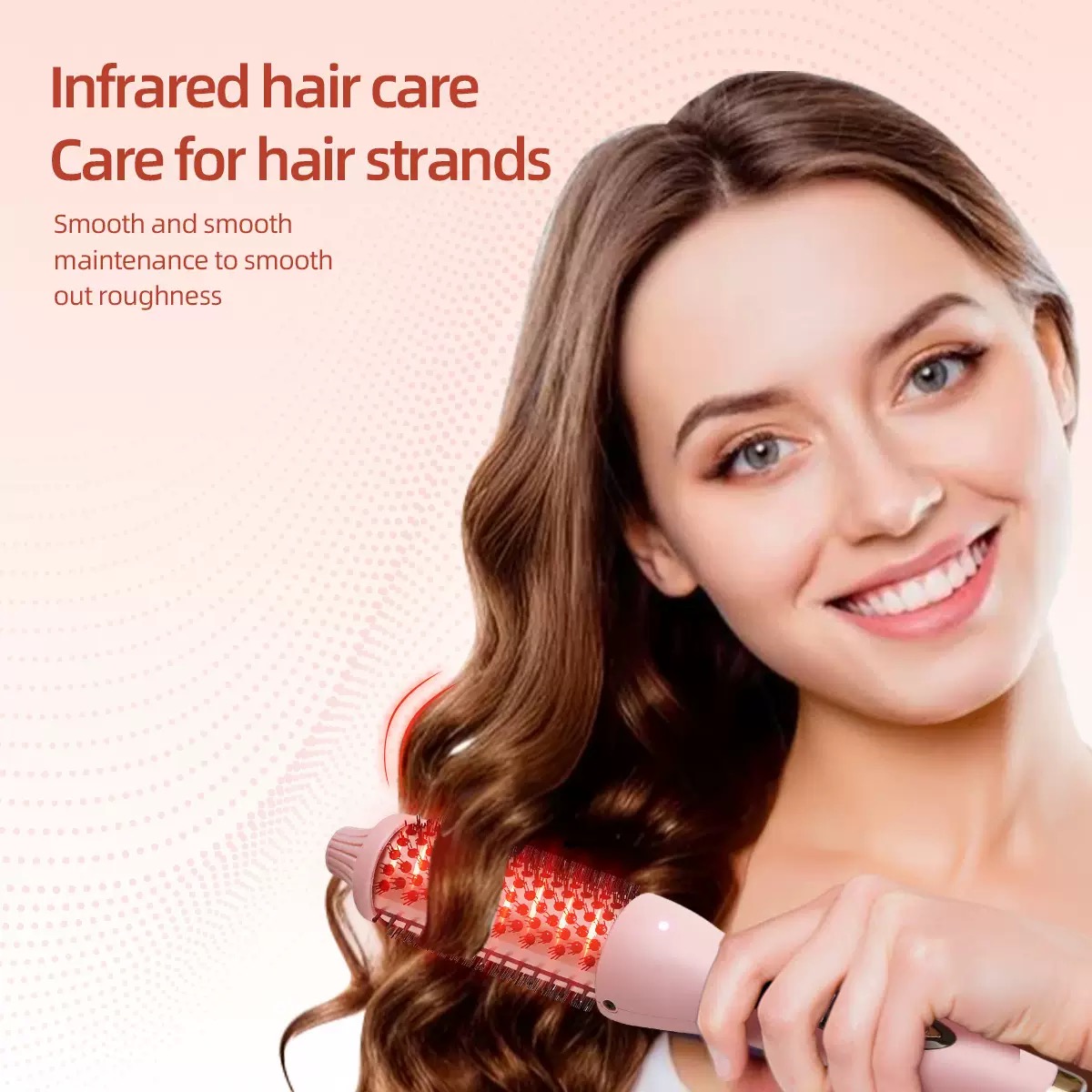 110v卷直两用卷发梳负离子不伤发拉直发梳Electric curling comb