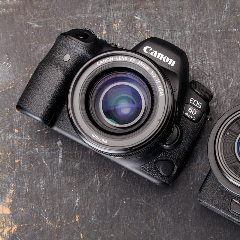 佳能 eos 6d mark ii 全画幅单反旅游 相机数码高清视频 6d2 运动