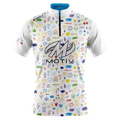 Motiv保龄球T恤衫运动衣速干面料