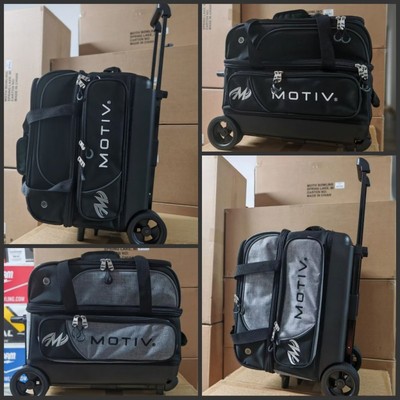 Motiv品牌保龄球拉杆式双球包