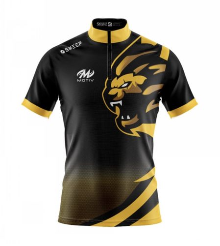 Motiv保龄球T恤衫运动衣速干面料