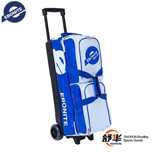 亚邦尼正品保龄球拉杆式三球包