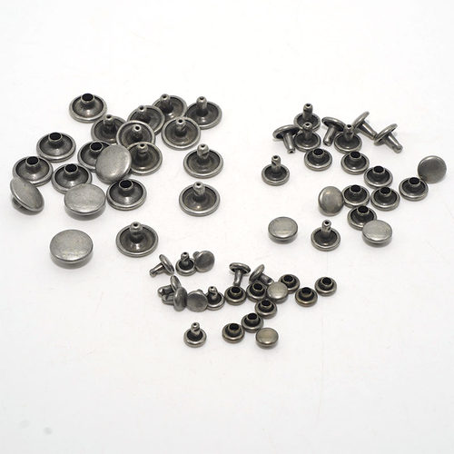 纯铜双面镀古银色撞钉DIY皮具