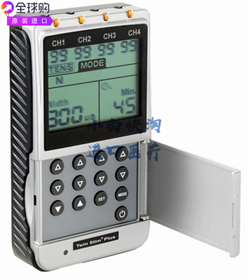 Fabrication Enterprises Twin Stim Plus数字4通道便携式可调仪