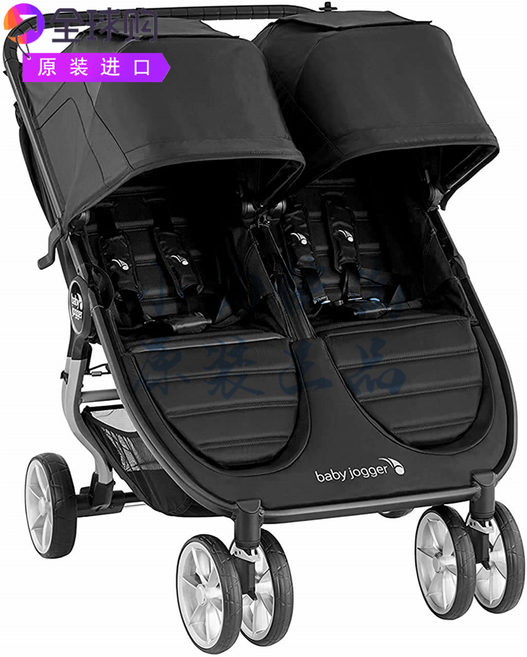 Baby Jogger mini 2双推车婴儿折叠双人轻便双胞胎宝宝户外儿童车