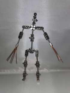 专业定格骨架，可动肩膀，动跨部