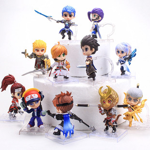 王者荣耀生日蛋糕装饰摆件韩信李白后裔齐天大圣孙悟空烘焙配件