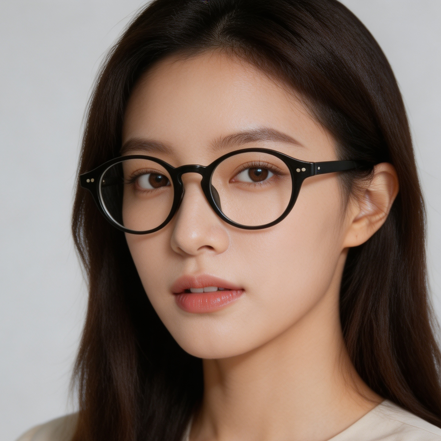 天然牛角眼镜架欧美经典复古手工近视老花平光太阳墨镜圆框男女款