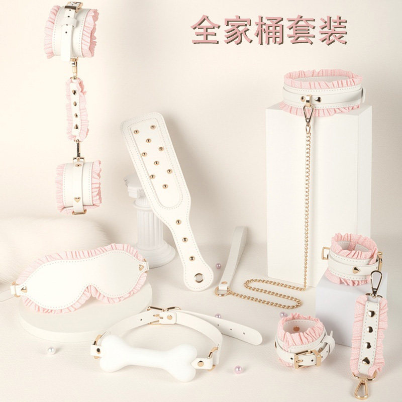 花边项圈牵引绳眼罩女仆骨头手环
