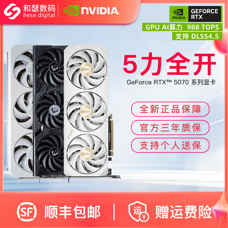 索泰技嘉电竞叛客 RTX5070 12G电脑台式机吃鸡游戏独立国