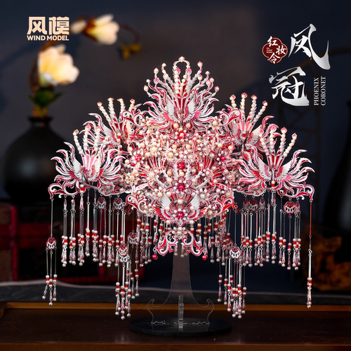 凤模金属拼图红妆令结婚礼物