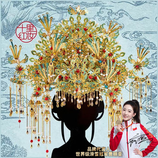 拼酷十里红妆成人版立体拼图高级金属模型点翠凤冠diy生日礼物女