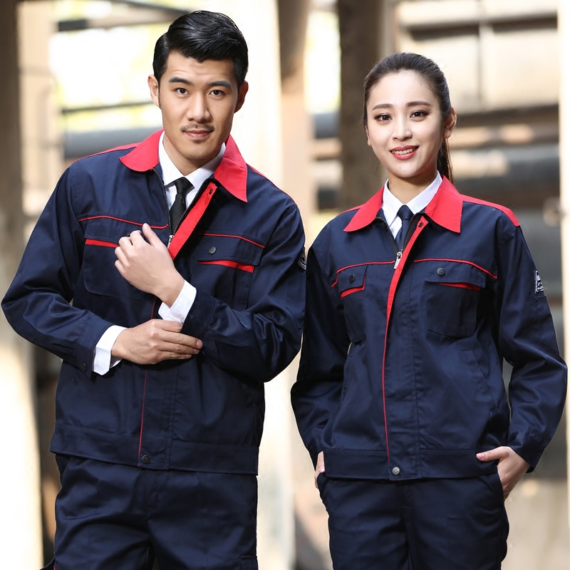 套装耐磨长袖劳保服定制