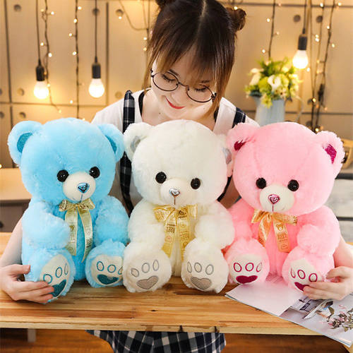 正版可爱小熊公仔玩偶