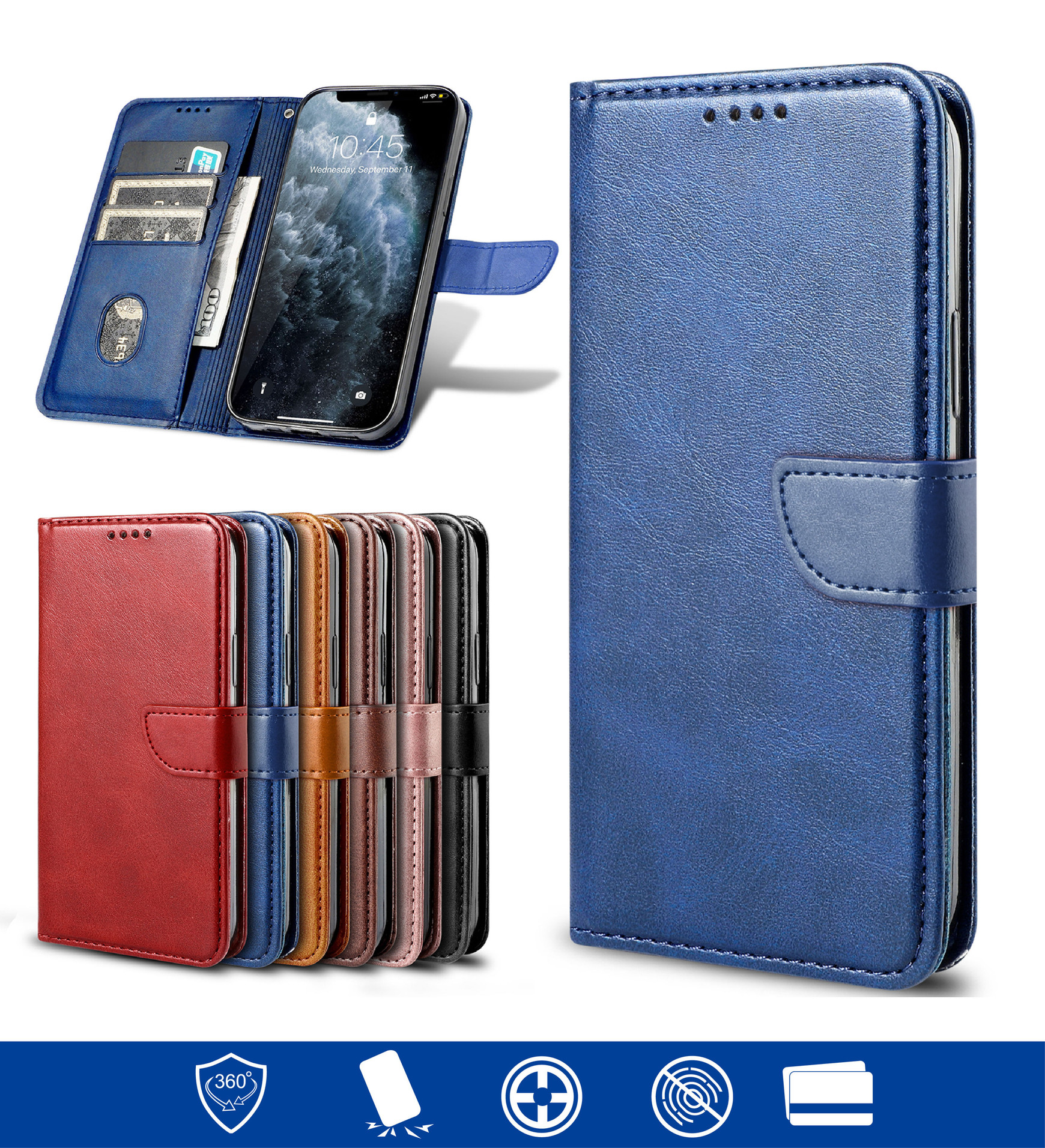 vivo系列小牛纹系列手机皮套