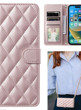 适用红米note15r手机壳k60小米11t斜跨背长挂绳14c皮套9翻盖式13防摔x7pro保护套12t全包poco x6硅胶f5女新款