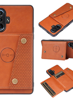 适用15红米k40s手机壳k70卡包k30硅胶k60e小米x6/F5/redmi k50pro防摔note11tpro全包12s保护壳13ultra插卡14