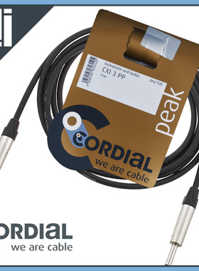 德国Cordial科迪亚 CXI PP电木吉他贝斯NEUTRIK乐器线特价清仓
