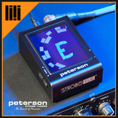 美国Peterson OUTPUT调音表 BUFFER STROBO VUE吉他贝斯频闪PURE