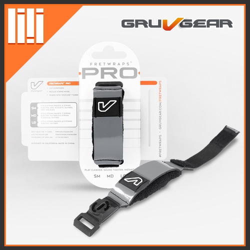 美国Gruv Gear FRETWRAPS PRO 电吉他贝斯民谣吉他 束音闷音带
