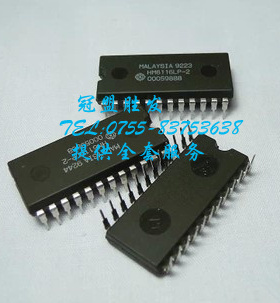 HM6116LP-2 2048字×8位高速CMOS静态RAM 进口双列直插脚封装