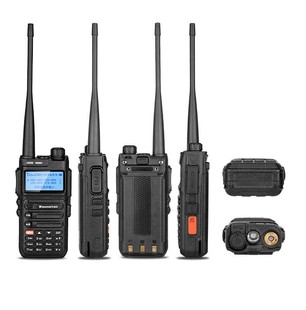 万里通UV5F PLUS对讲机UV双段一键自动对频户外手持对讲机USB直充