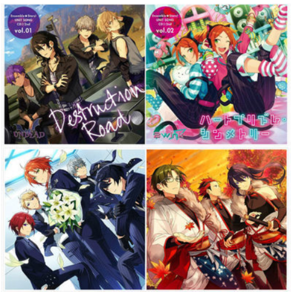 日本商品偶像梦幻祭ensemble stars第2弹组合cd包邮现货全新未拆