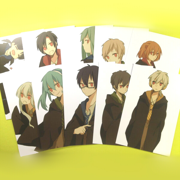 茶猫屋动漫周边阳炎计划PROJECT目隐团魔法学院PARO明信片满包邮