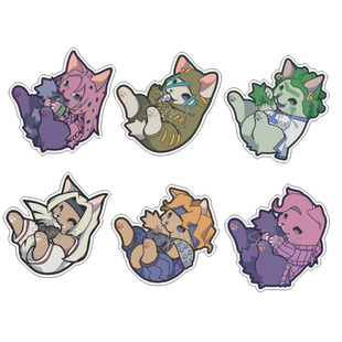 茶猫屋日本动漫周边JOJO的奇妙冒险黄金之风迪亚波罗拟兽透明挂件