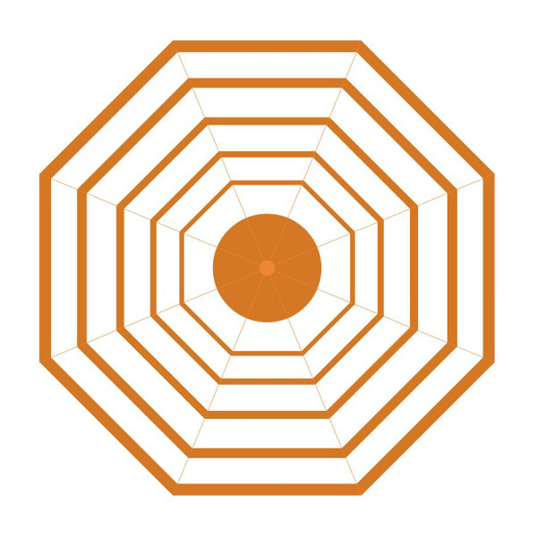 茶猫屋日本动漫周边EVA新世纪福音战士使徒AT力场晴雨三折伞包邮