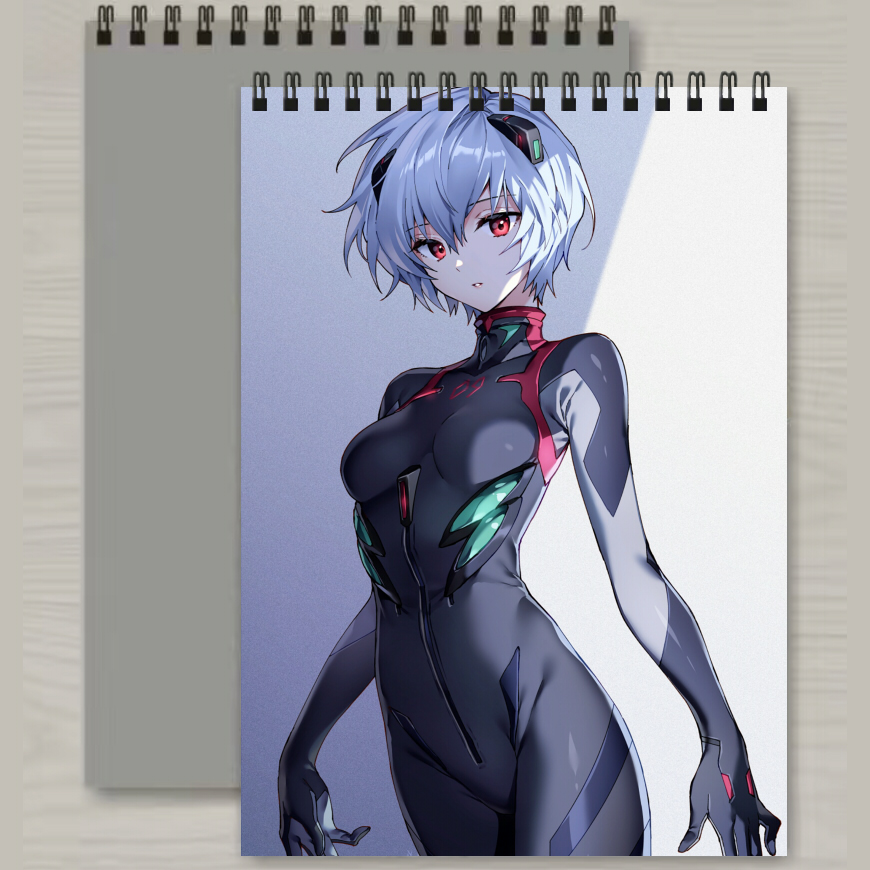 动漫周边EVA新世纪福音战士记事本素描本画本大号文具满包邮现货