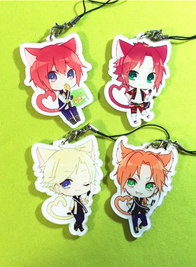 茶猫屋日本动漫周边偶像梦幻祭ensemble stars猫耳压克力挂件包邮