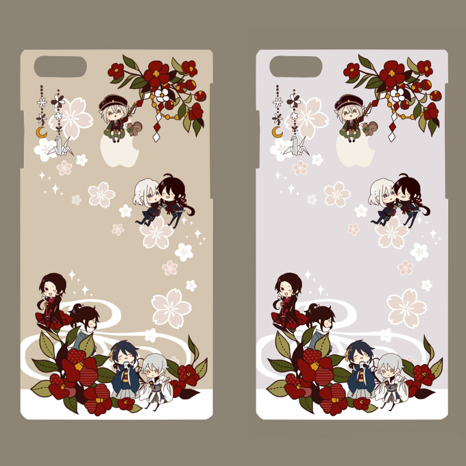 绮丽屋动漫周边日单散货刀剑乱舞金银全覆盖苹果6/6S手机壳套包邮