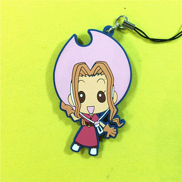 茶猫屋日本动漫周边原单散货数码宝贝太刀川美美橡胶挂件满百包邮