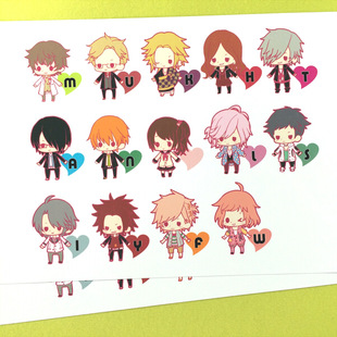 茶猫屋日本动漫周边兄弟战争Brother conflict贴纸随意贴满百包邮