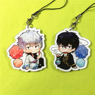 茶猫屋日本动漫周边银魂银时土方金平糖系列亚克力挂件满百包邮