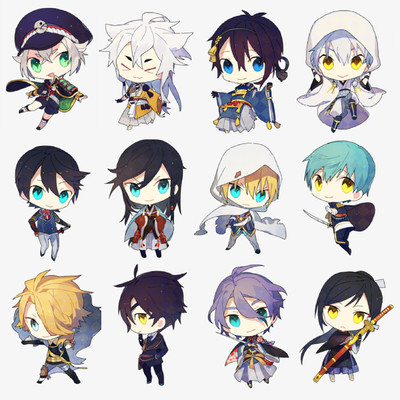 茶猫屋动漫周边DMM刀剑乱舞刀男亚克力挂件满百包邮淘金币现货