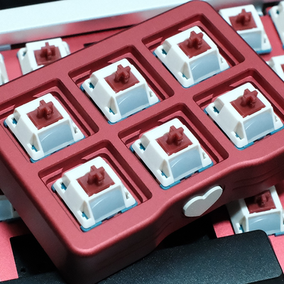 WJBY Lab X Wingtree 277轴新中频饱满触底线性轴机械键盘轴体