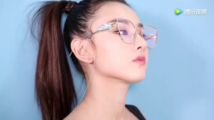 花儿与少年宋祖儿同款墨镜唐艺昕羽毛翅膀情侣时尚前卫太阳眼镜