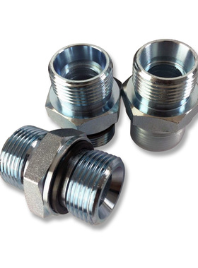 伊顿永华标准公制ED垫1CM/1DM-WD卡套式24度锥管过渡高压液压接头