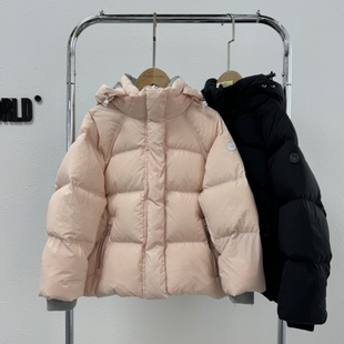 110-160码 儿童冬款连帽羽绒服90白鸭绒加厚蓬松保暖男童女童冬装