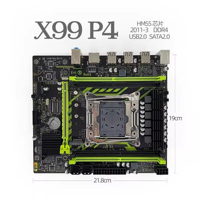 X99-P4 2011-3主板支台式机ECC服务器DDR4 X99 2660V3 2680V4