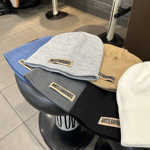 针织帽女秋冬保暖瓜皮套头帽