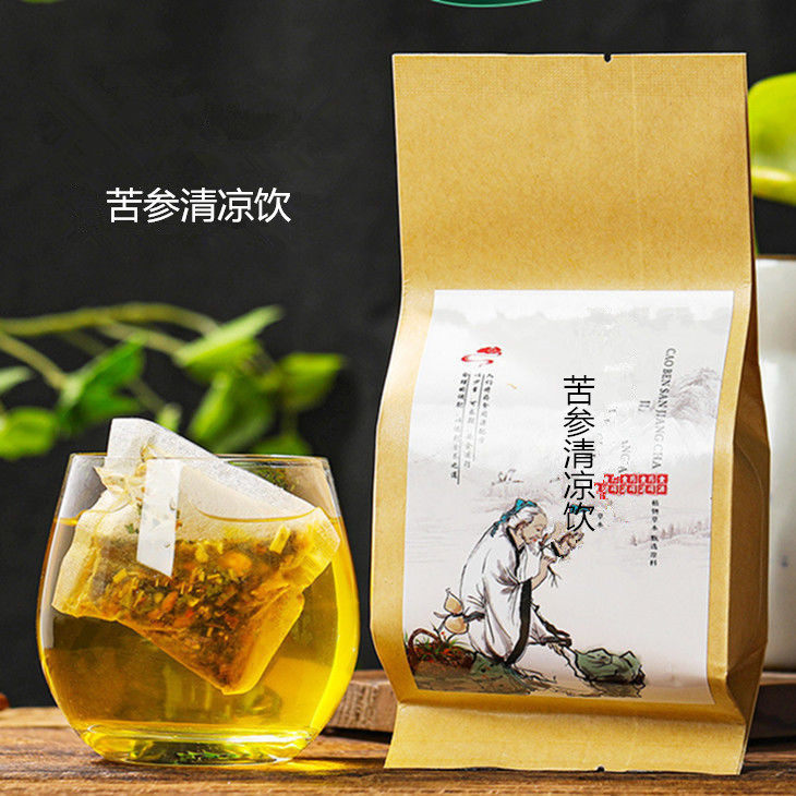 苦参清凉饮袋泡茶改善过敏体质清热排废 疏风止痒调理茶凉血消风