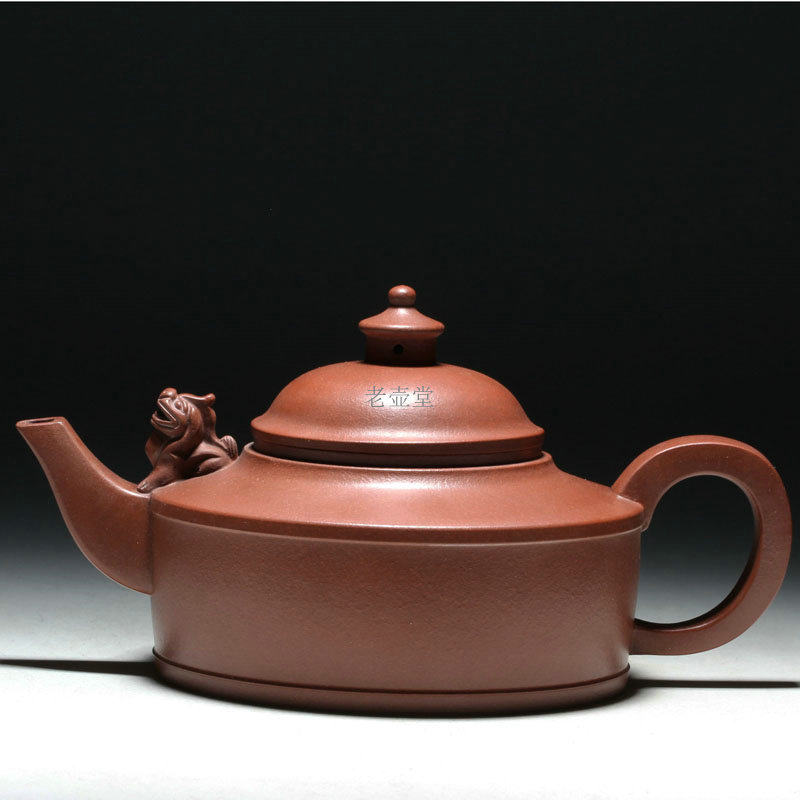 早期老紫砂壶 徐汉棠制 老壶台湾回流茶壶 430cc纯手工