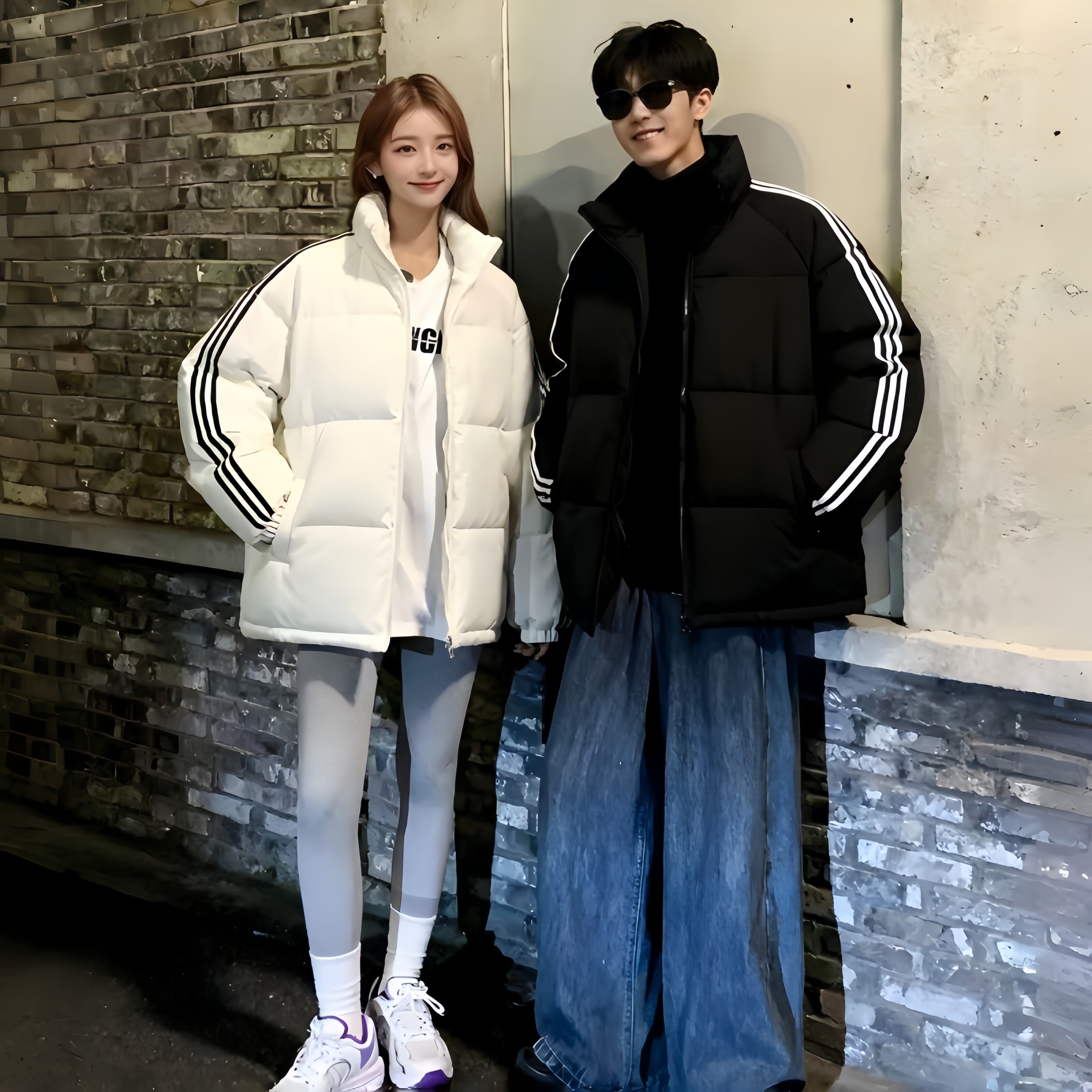 加大码胖妹妹羽绒棉服女秋冬新款棉衣/棉服