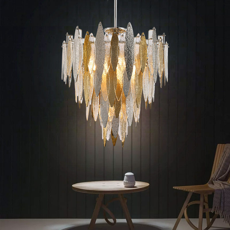 意大利创意艺术吊灯国外新款设计师客厅餐厅灯水晶玻璃国外装饰灯